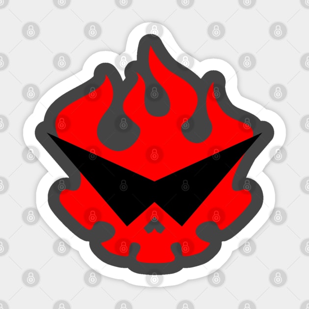 Cutest Gurren Lagann Logo Sticker by emodist